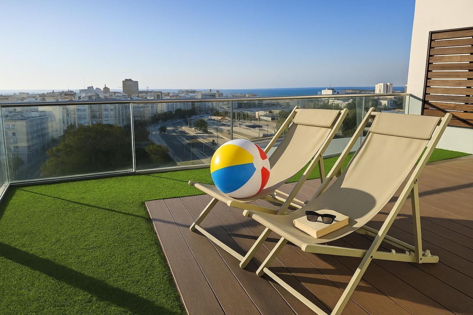 Skyline - Penthouse With 50m2 Private Terrace And Stunning Views Cadix