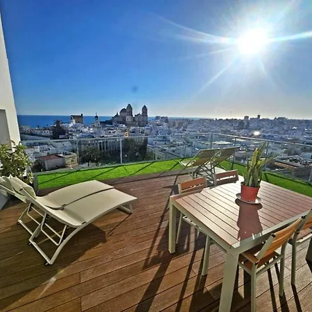 Skyline - Penthouse With 50M2 Private Terrace And Stunning Views Apartment Cádiz Exterior photo